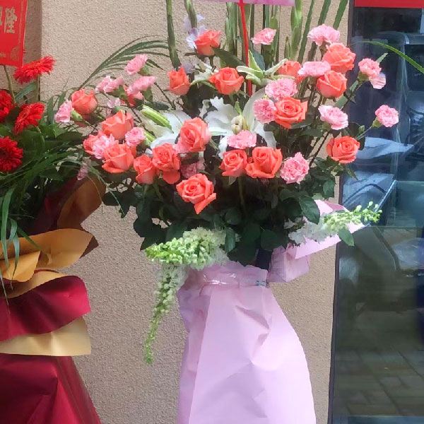 送海口市美兰区大英山东一街7号的鲜花实拍图