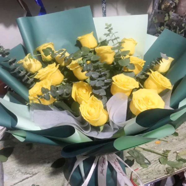 送甘肃省兰州市城关区临夏路绣河沿的鲜花实拍图