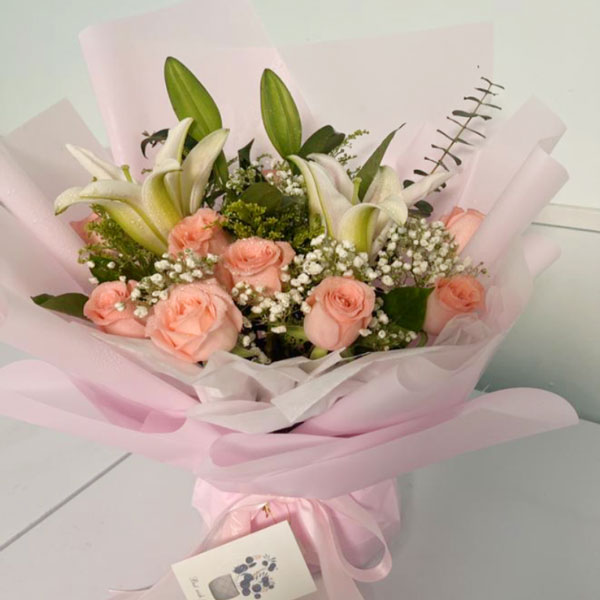 送三亚市三亚湾路189号三亚康年酒店的鲜花实拍图