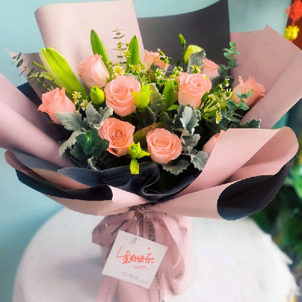 送江苏省省徐州市丰县碧桂园的鲜花实拍图