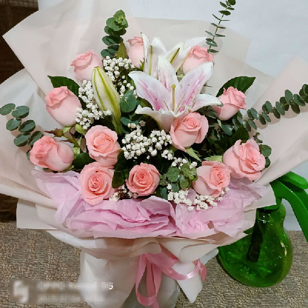 送景洪市七天酒店的鲜花实拍图