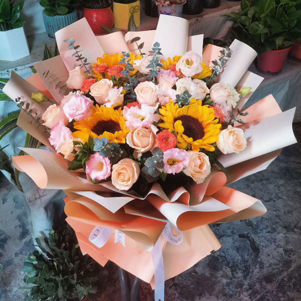 送西昌市祥和路81号兴康苑的鲜花实拍图