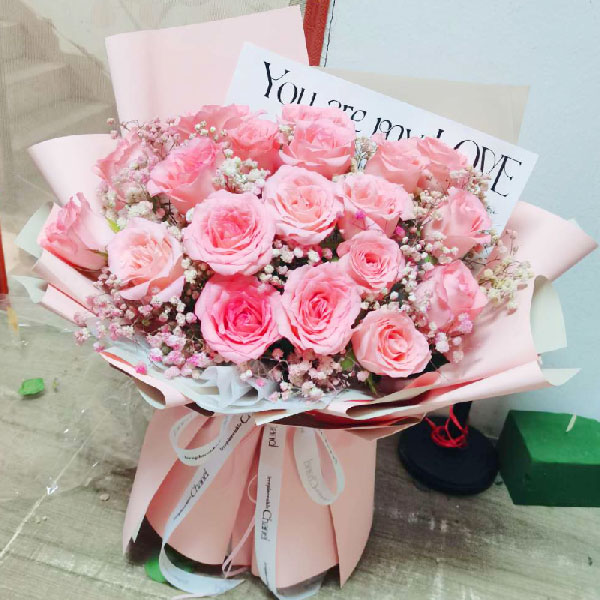 送抚州崇仁县印象崇仁酒店的鲜花实拍图