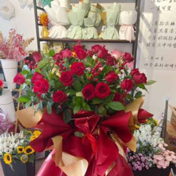 送全州县凤皇B区杨记米粉店的鲜花实拍图