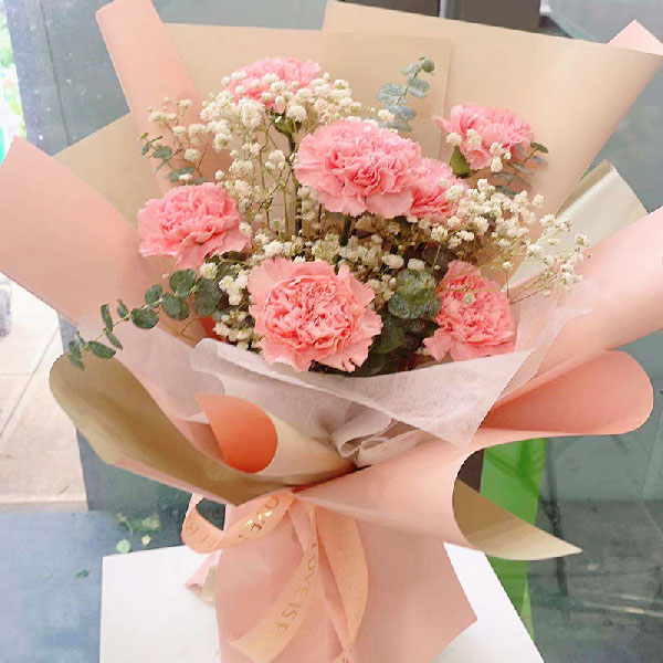 送昆明市西山区金碧路157号云南省第一人民医院的鲜花实拍图