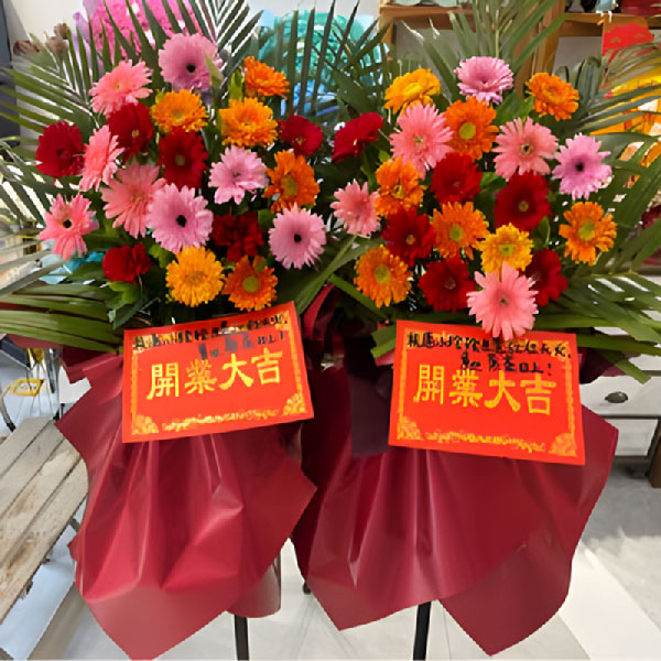 送洋县武康路新华盛的鲜花实拍图