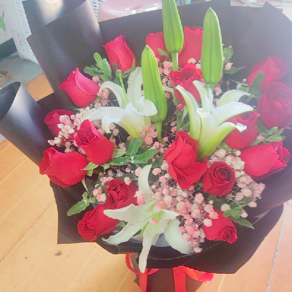 送安徽省亳州市蒙城县辛集葛海好生活超市的鲜花实拍图