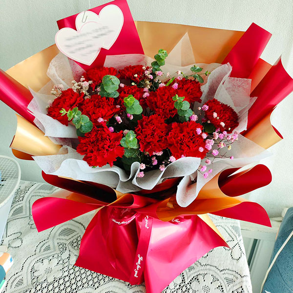 送吉林省吉林市昌邑区永强小区的鲜花实拍图