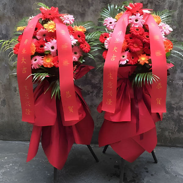 送文昌市文城镇文府路67号的鲜花实拍图