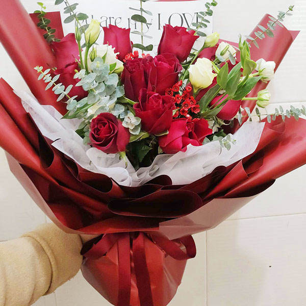 送台州市温岭市霞晖路100号的鲜花实拍图