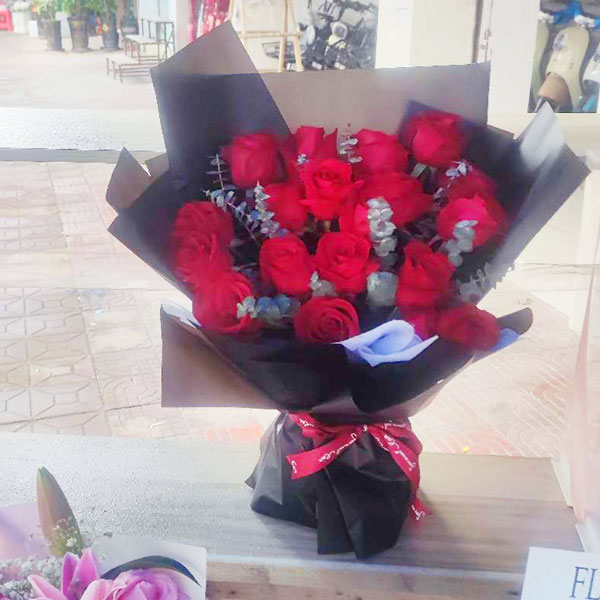 送惠州市惠东县平山街道怡景湾14栋的鲜花实拍图