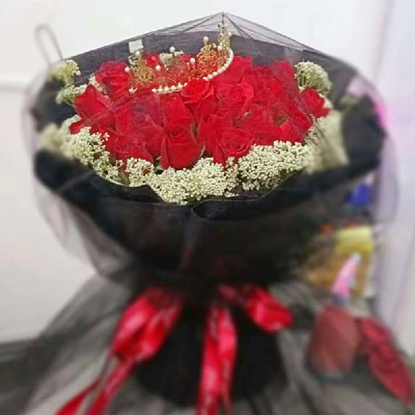 送镇安县开元娅华妇儿形体管理的鲜花实拍图