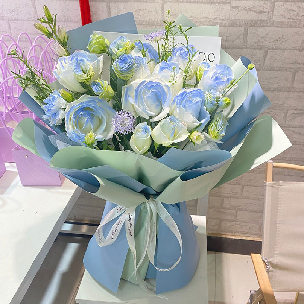 送平凉崆峒区世纪花园A区的鲜花实拍图