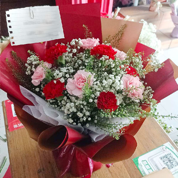 送安庆桐城市新渡镇朱桥28号的鲜花实拍图