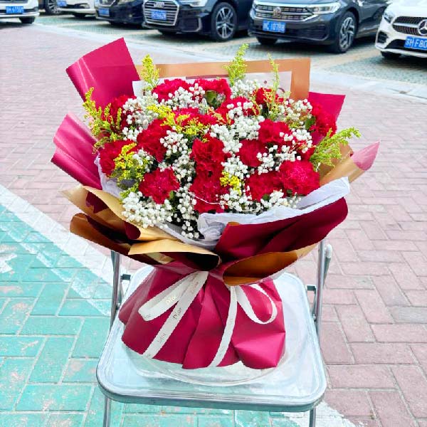 送江苏省淮安市清江浦区深圳路清河家园的鲜花实拍图