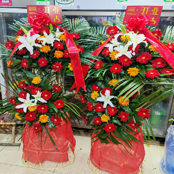 送衡水市故城县衡德商贸城的鲜花实拍图