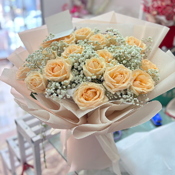 送陇南盘旋路鲲鹏大厦的鲜花实拍图