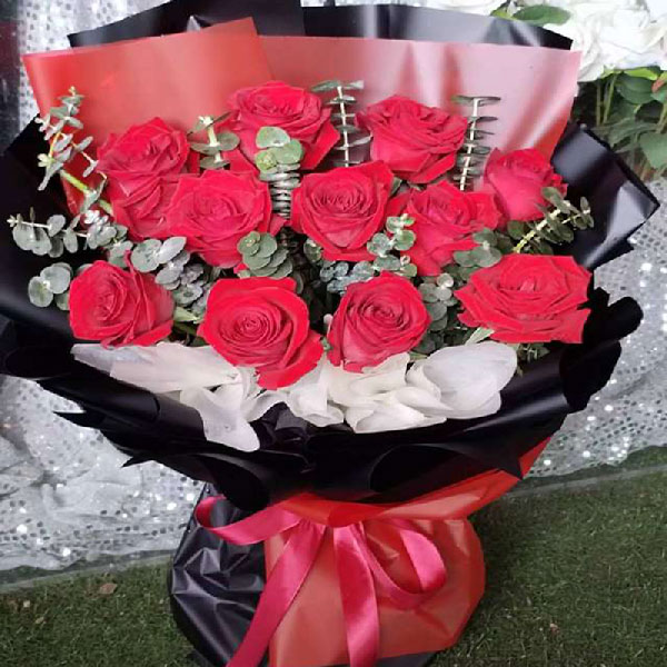 送北海市合浦县廉州镇解放路的鲜花实拍图