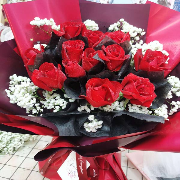 送榆林市沙漠春天二楼的鲜花实拍图