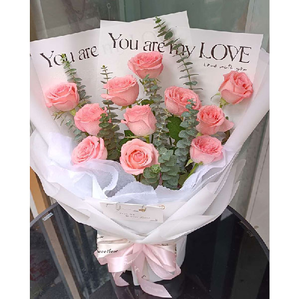 送攀枝花市第五人民医院的鲜花实拍图