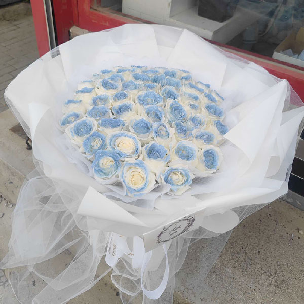 送辽宁省铁岭市调兵山市兀术街文化小区的鲜花实拍图