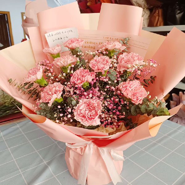 送泰州市靖江市情城街道东苑路东郊花苑7幢的鲜花实拍图