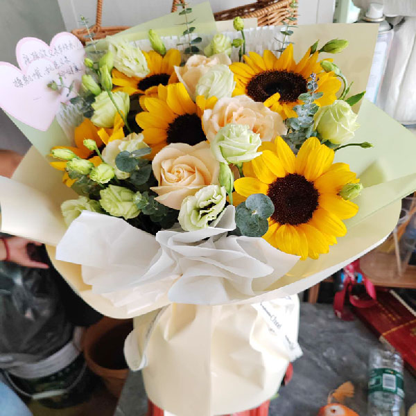 送凌海市余积镇齐家村的鲜花实拍图