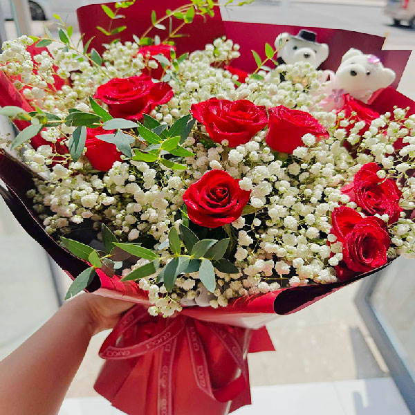 送淮安淮阴区新渡口传化公路港奇辉的鲜花实拍图