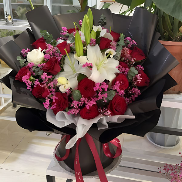 送安龙县顺城街龙御花园安龙六香幼儿园的鲜花实拍图