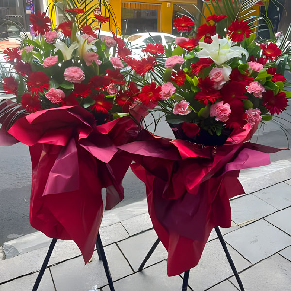 送福鼎市中汇广场附近糖小菲批发超市的鲜花实拍图