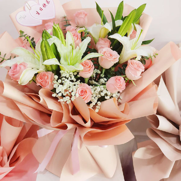 送平罗县新村巷的鲜花实拍图