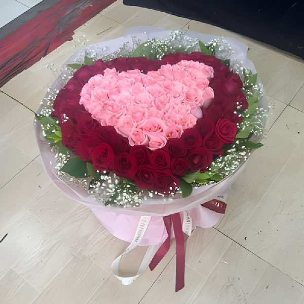 送大同市平城区迎宾街凯德世家的鲜花实拍图