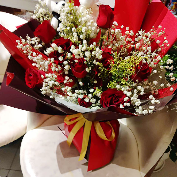 送河南省焦作市温县育才街94号的鲜花实拍图