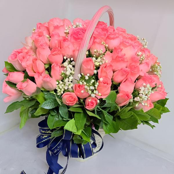 送丹东市中心医院的鲜花实拍图