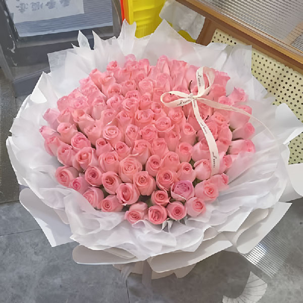 送四平铁西区中华名城的鲜花实拍图