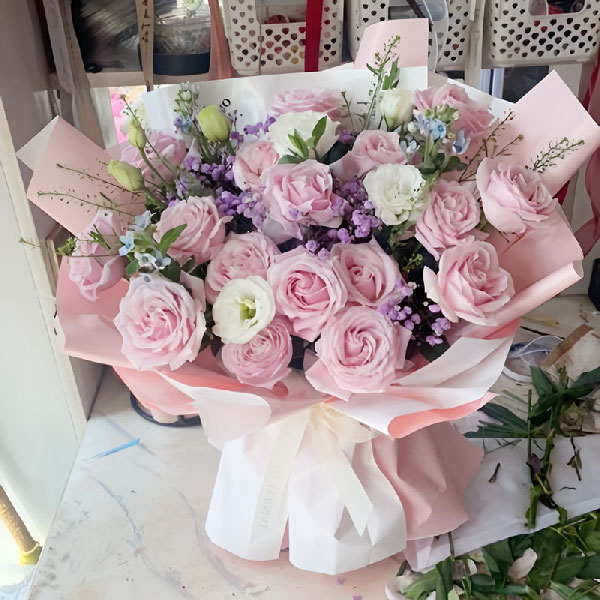 送文水县如家商旅酒店的鲜花实拍图