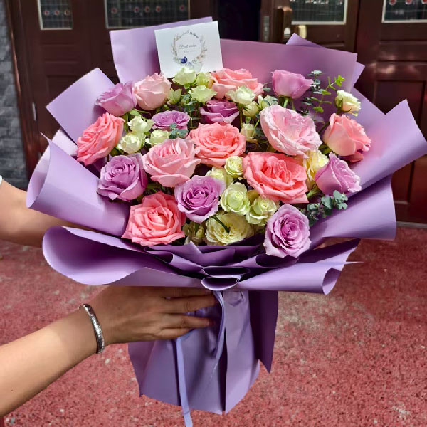 送萍乡安源区经济开发区清泉小区的鲜花实拍图